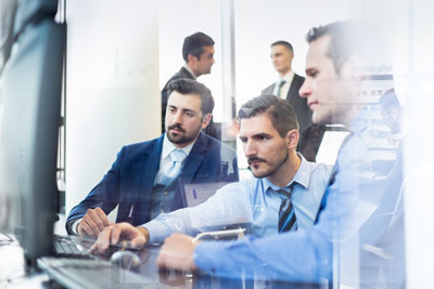IT Team Working